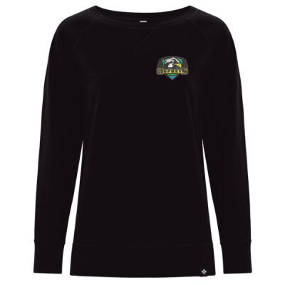 Koi Ladies Fleece Crewneck Thumbnail